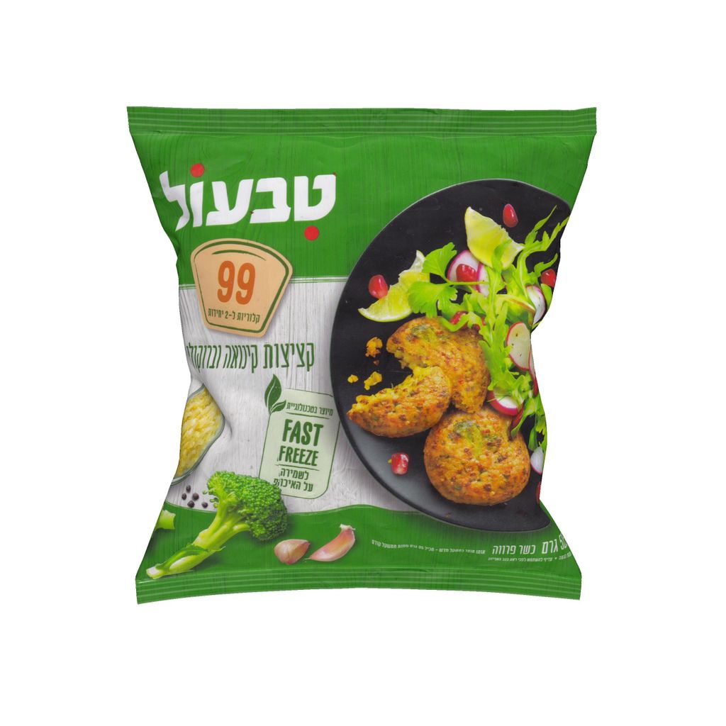 קציצות קינואה וברוקולי 99 קלוריות