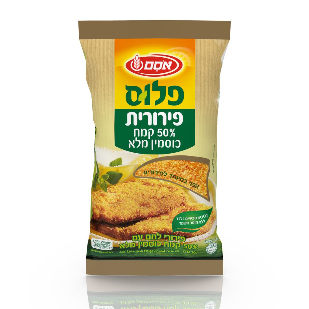 פירורית 50% קמח כוסמ