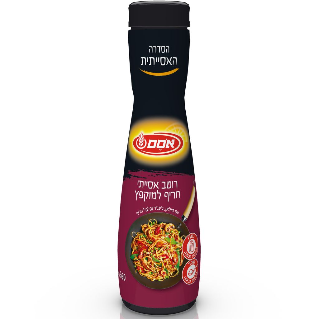 אסם רוטב אסיאתי חריף למוקפץ 9*290מל