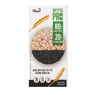 מנה פריכיות חיטה ועדשים דקות 100 גרם