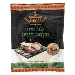 טורטיה מקמח חיטה 320גרם 8 יחידות קוטר 20