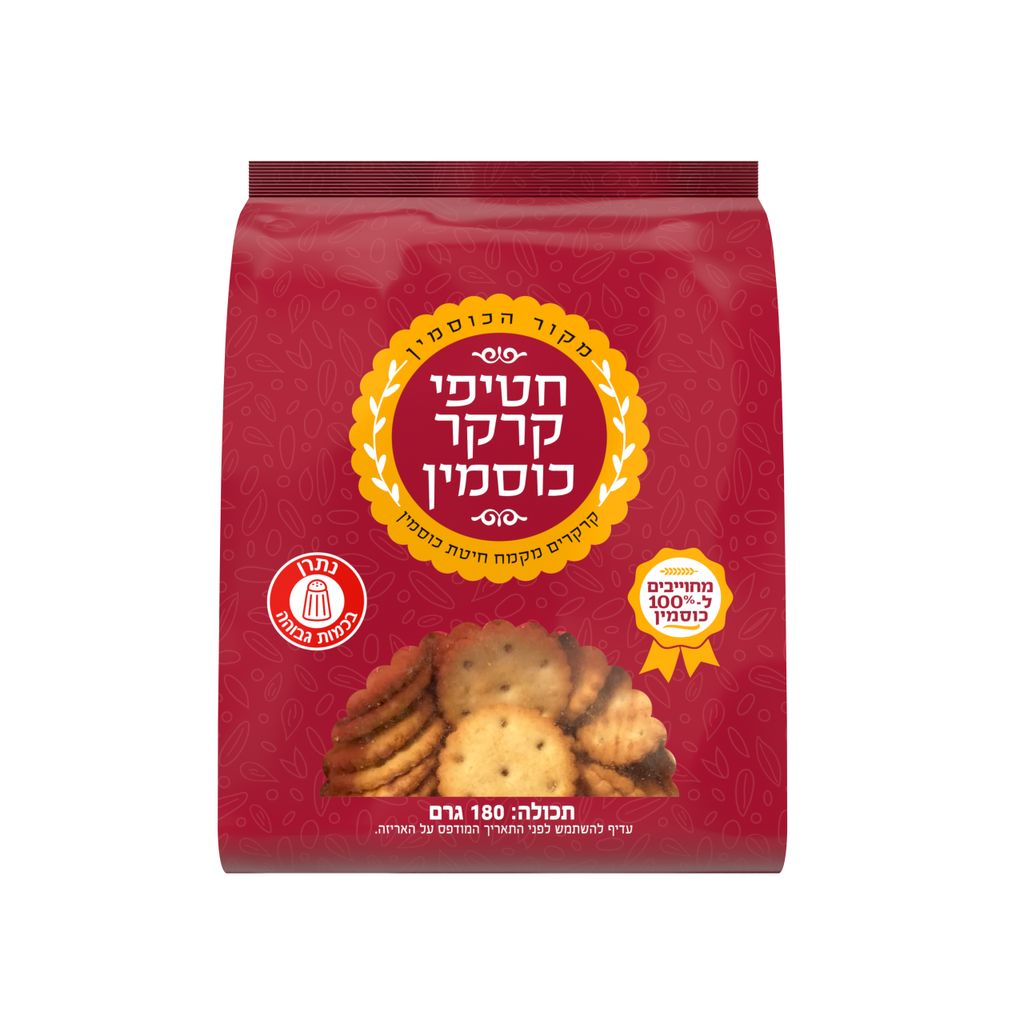 חטיפי קרקר כוסמין