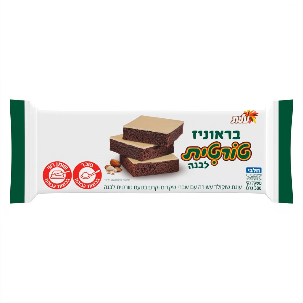בראוניז טורטית לבנה
