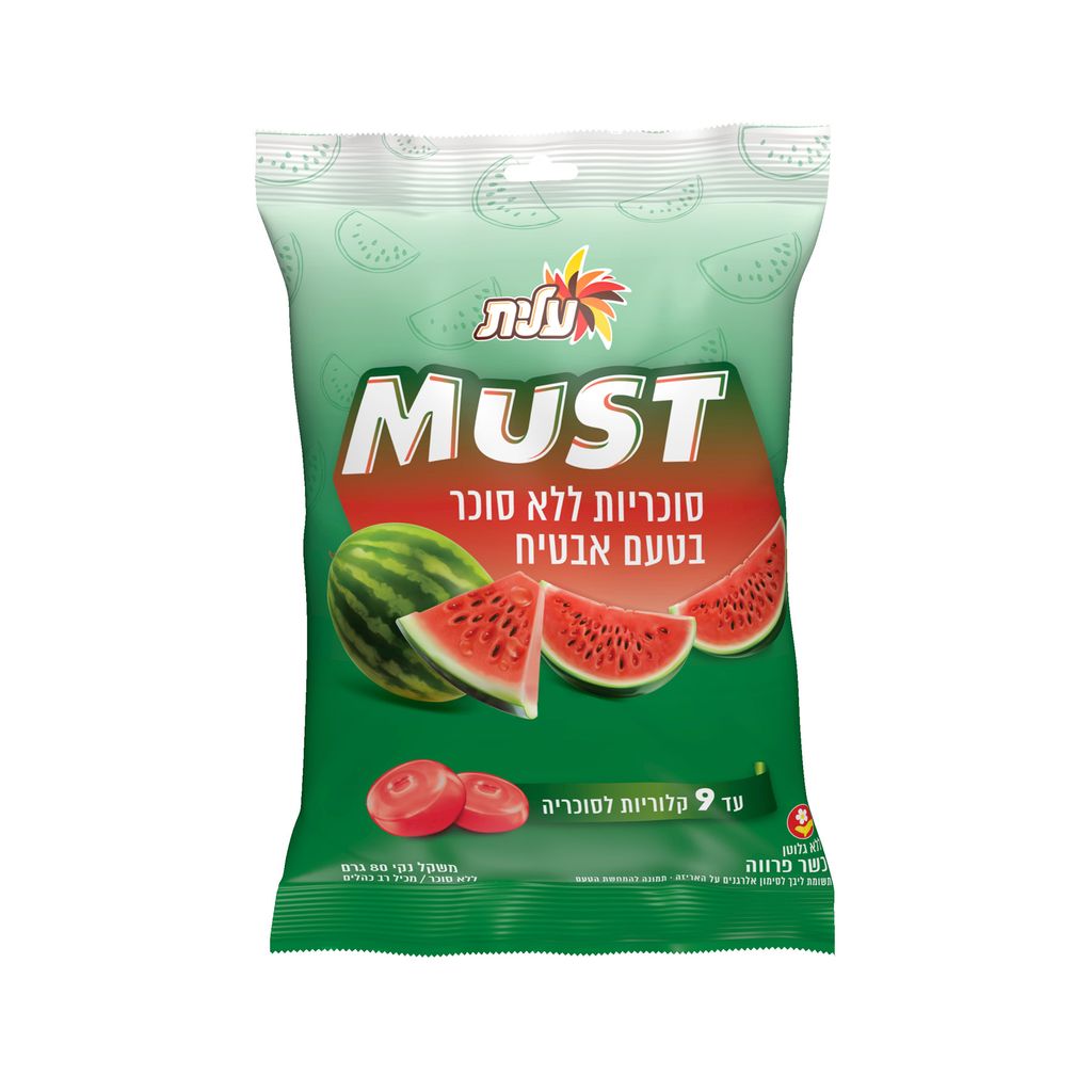 סוכריות מאסט ללס בטעם אבטיח 80 גרם