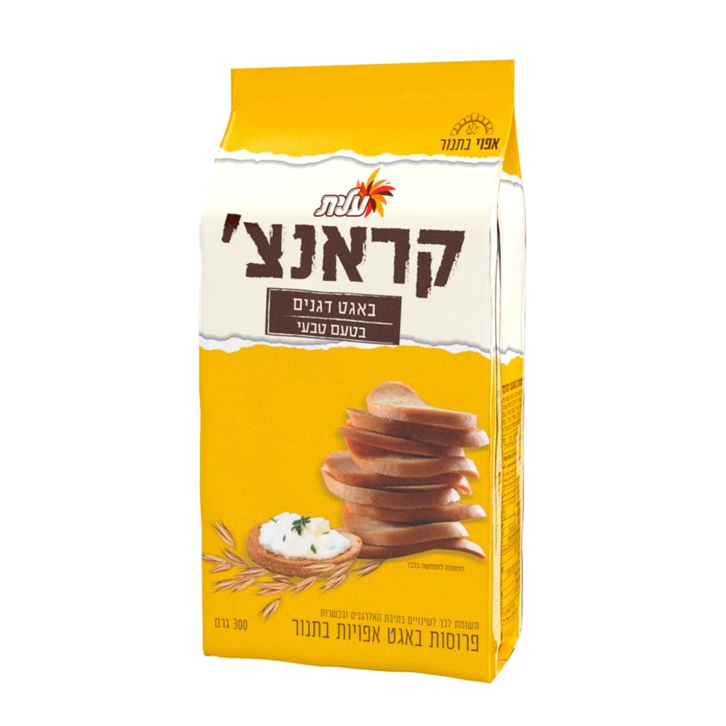 קראנצ' באגט דגנים בטעם טבעי