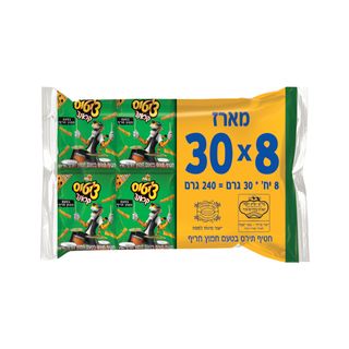 מארז ציטוס קראנץ חמוץ חריף 8 *30 גרם