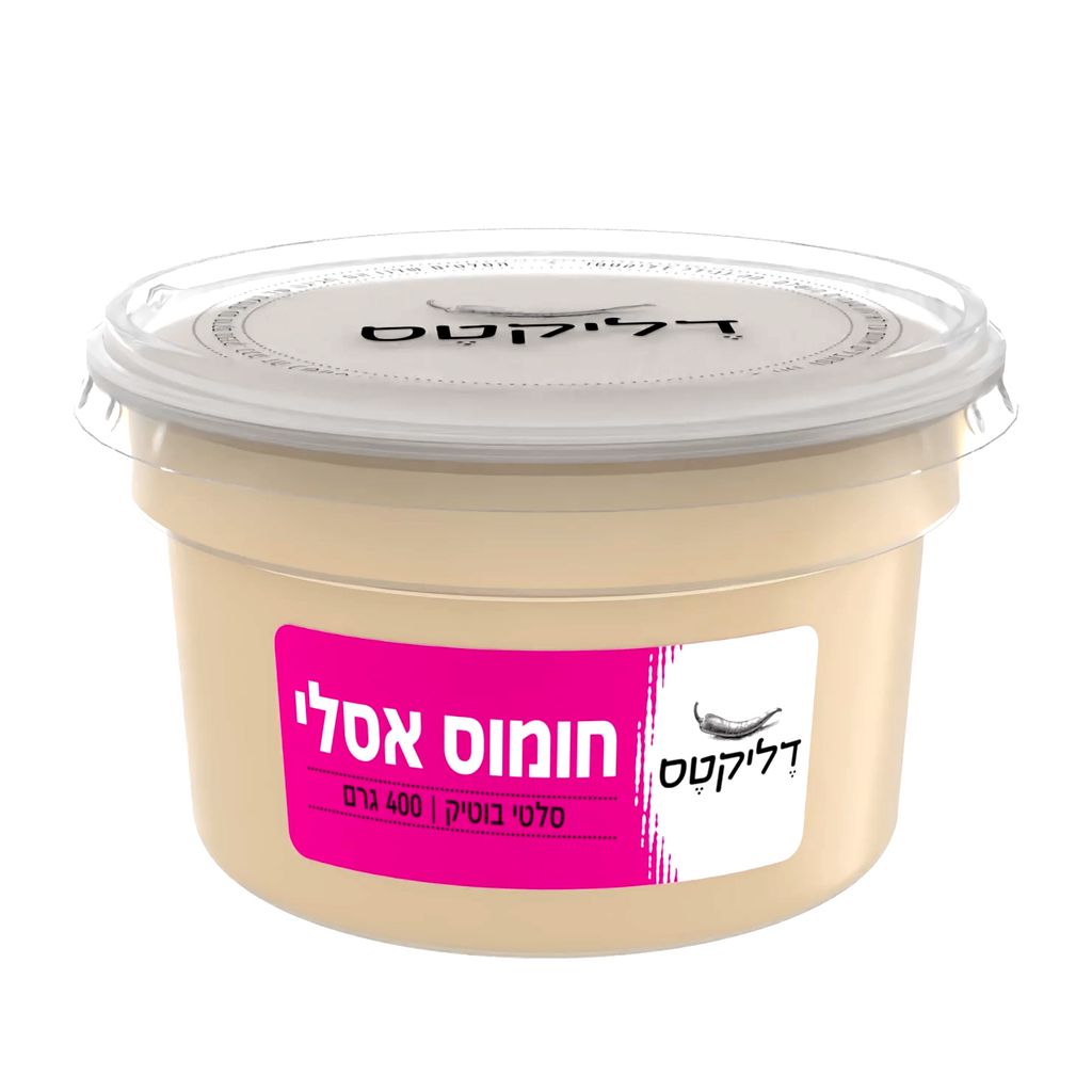 חומוס חלק דליקטס 400