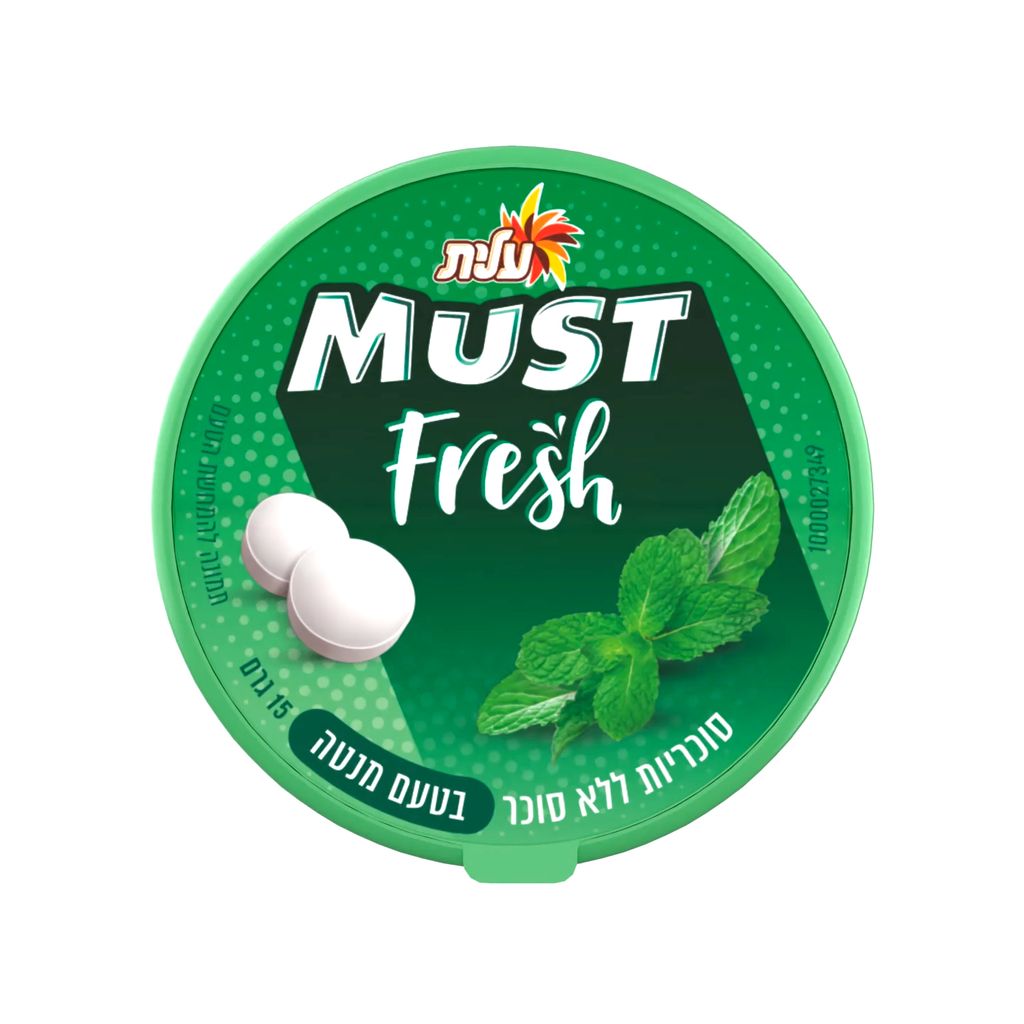 סוכריות fresh בטעם מ
