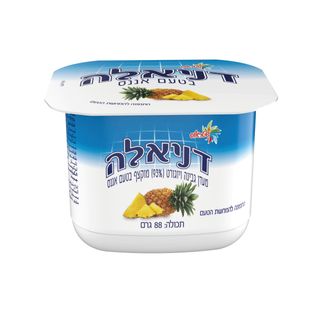 דניאלה מעדן גבינה מוקצף בטעם אננס 5%