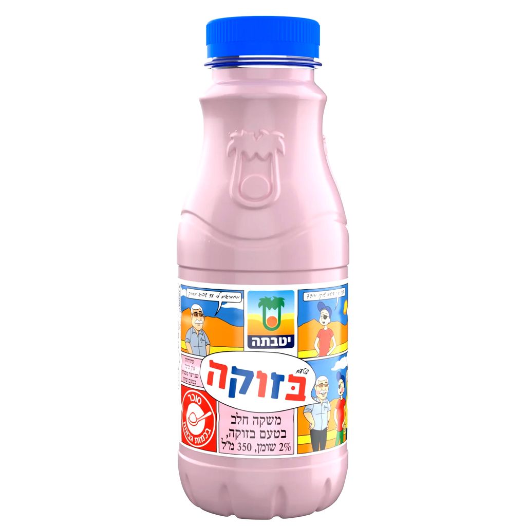 משקה חלב יטבתה בטעם בזוקה 350 מל