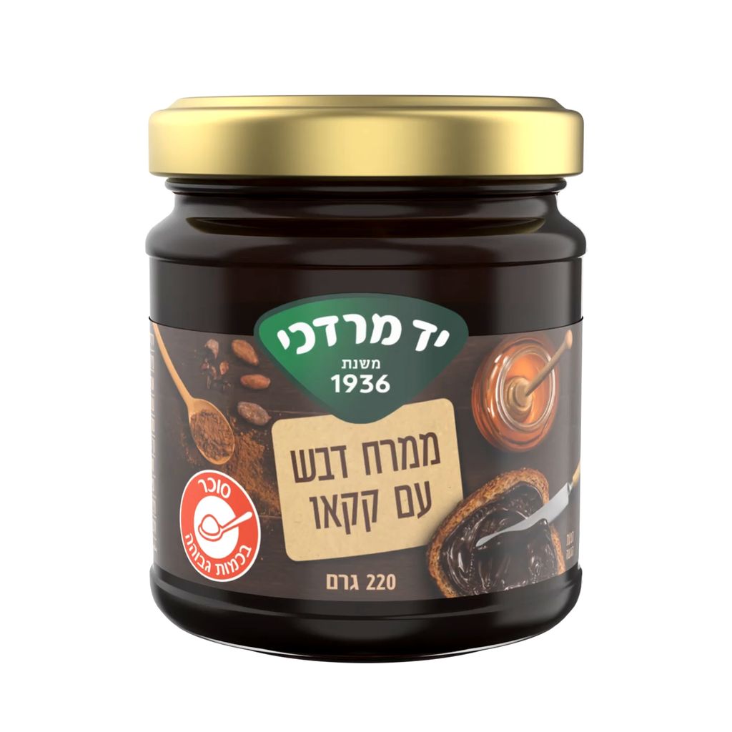 ממרח דבש עם קקאו 250 גרם