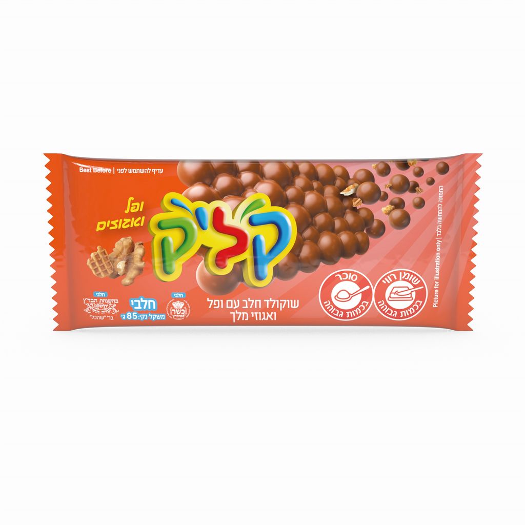 קליק טבלה וופל ואגוז