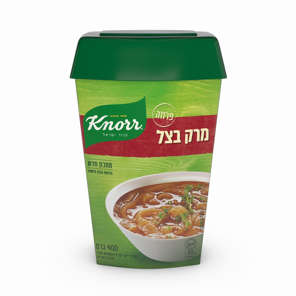 מרק בצל לתיבול קנור 400 גרם כשלפ