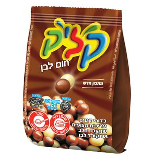 חטיף כדורים מעורב חום לבן
