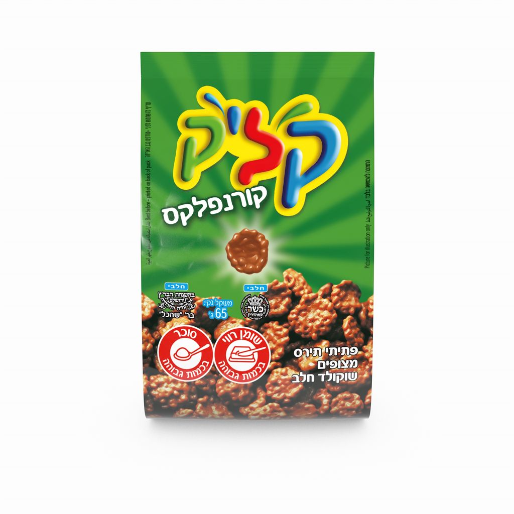 קליק קורנפלקס 65 גרם