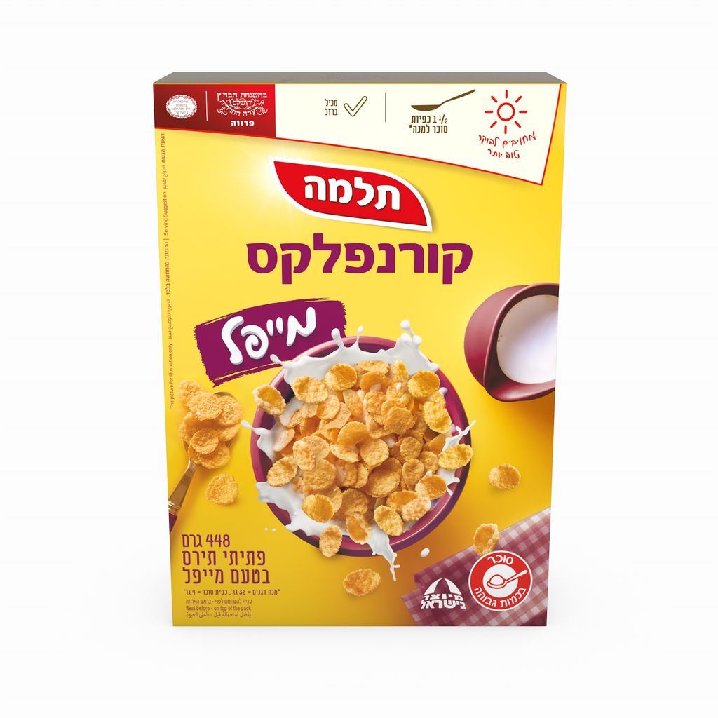 קורנפלקס מייפל 448 ג