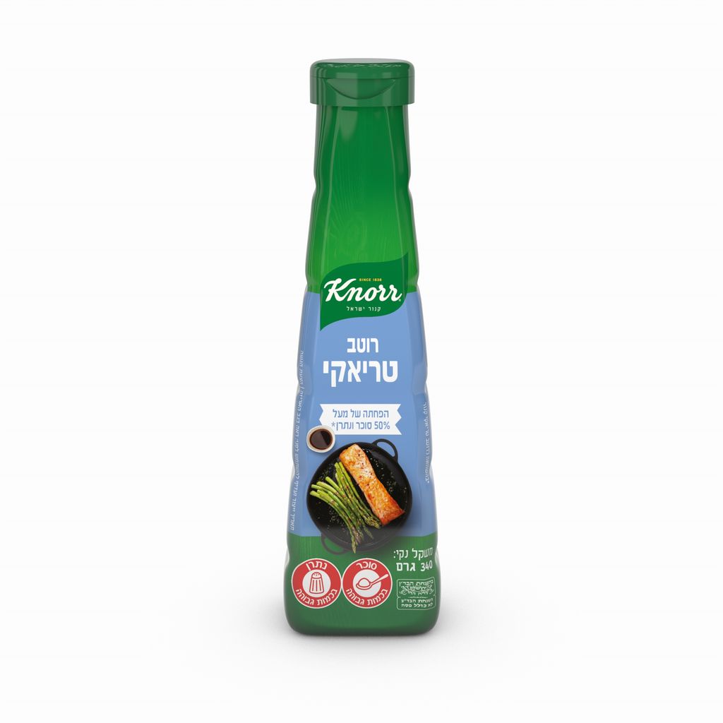 רוטב טריאקי פחות סוכ
