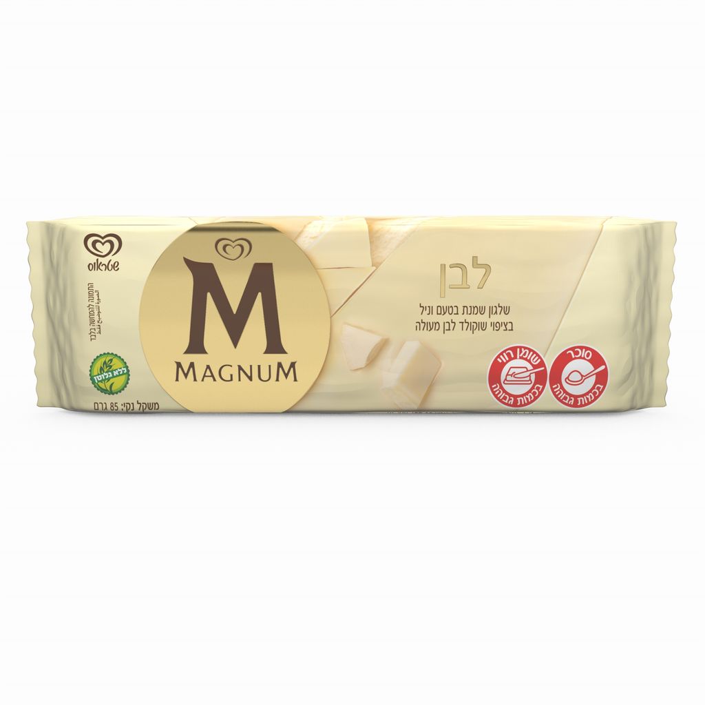 מגנום שוקולד לבן 120מל