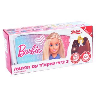 מארז שלישיית ביצי שוקולד ברבי