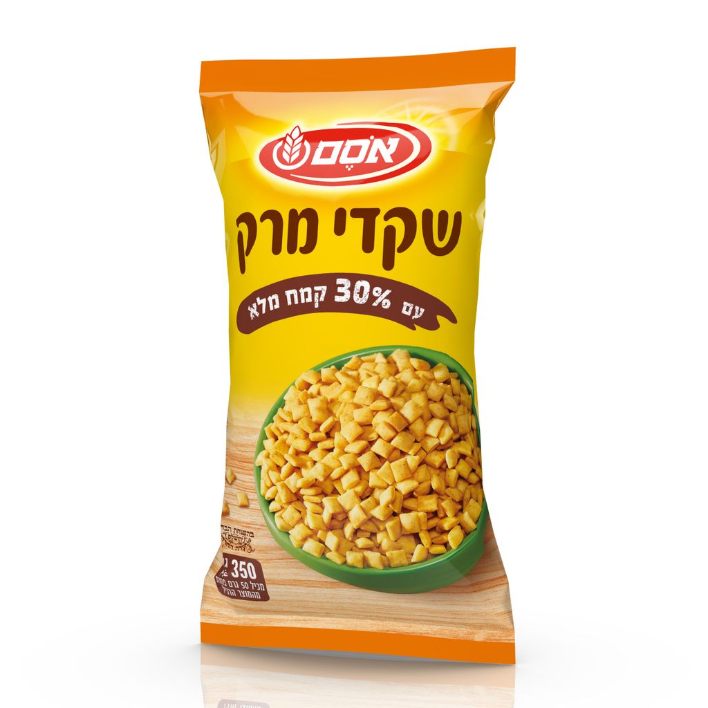 שקדי מרק אסם 30% קמח