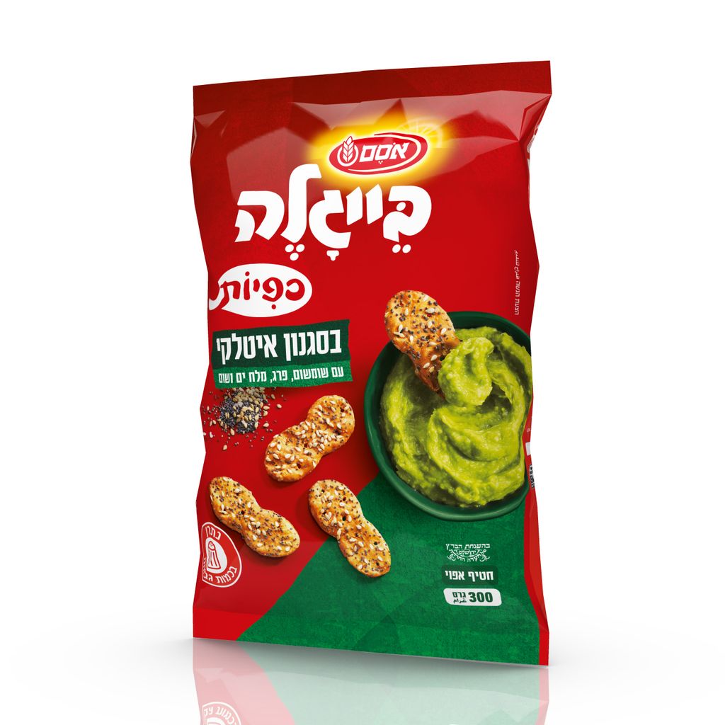 בייגלה כפיות בסגנון איטלקי 300 גרם