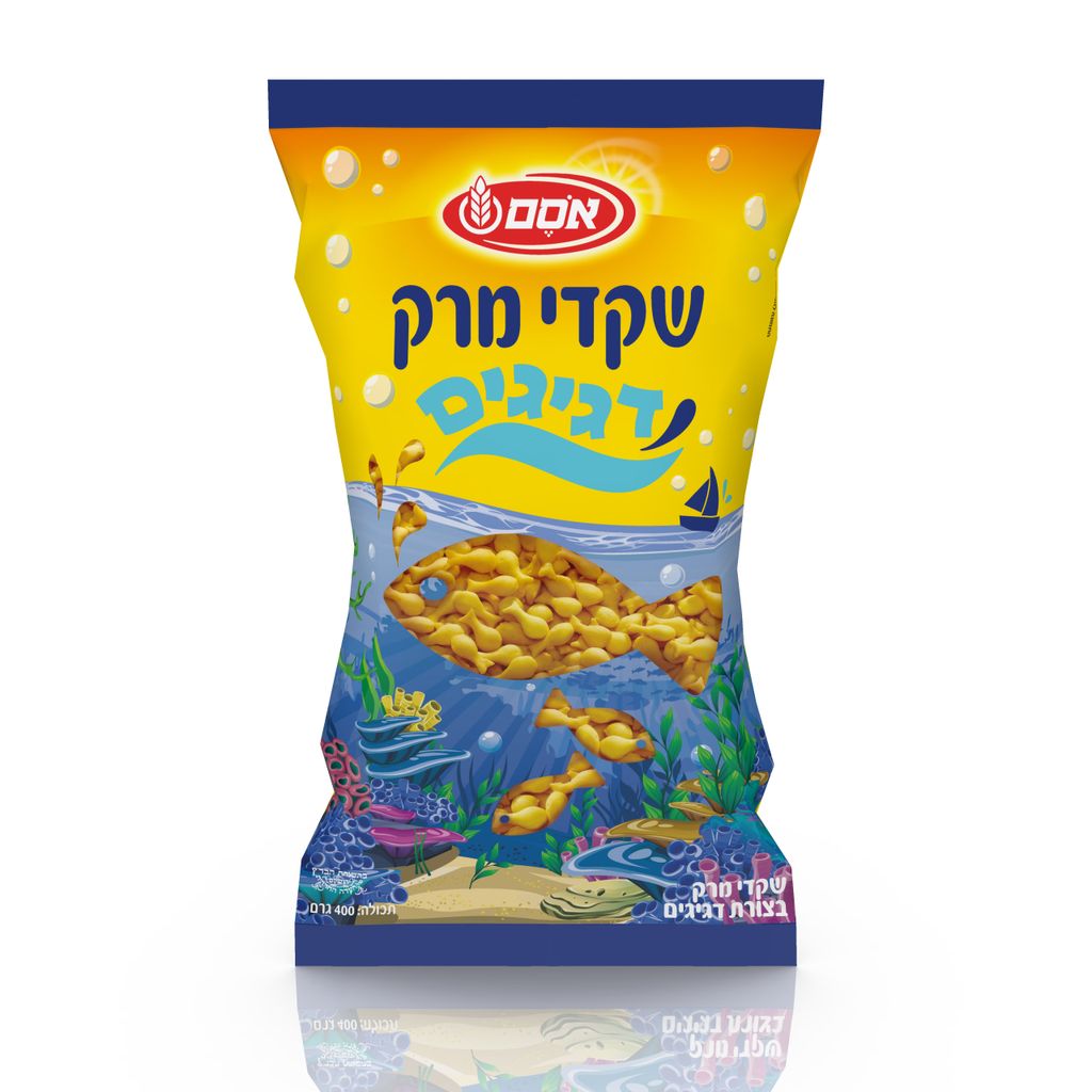 אסם שקדי מרק דגיגים 12*400גרם