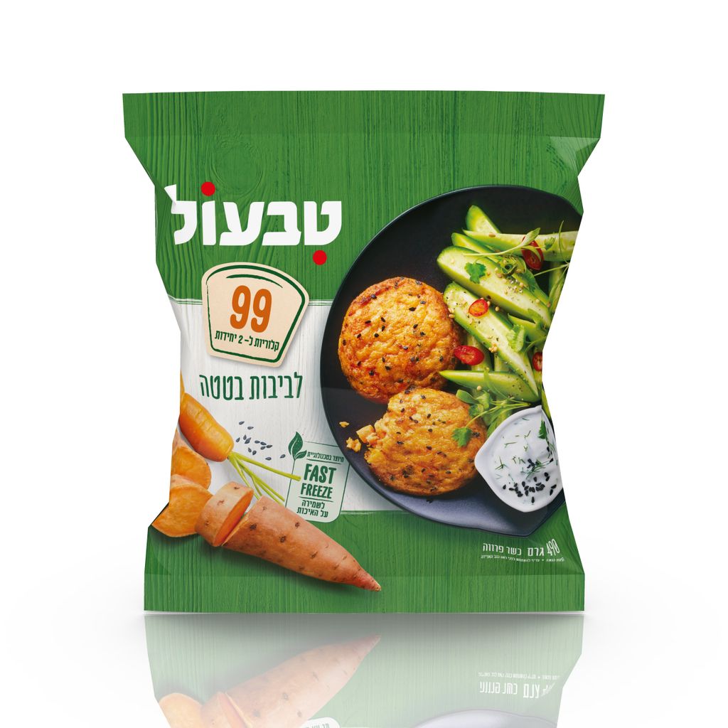 טבעול לביבות בטטה 6*490גרם