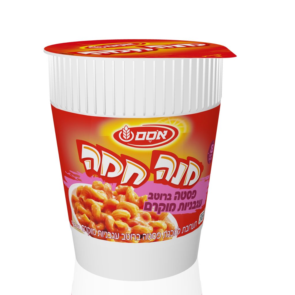מנה חמה פסטה עגבניות מוקרמת 12*66גרם