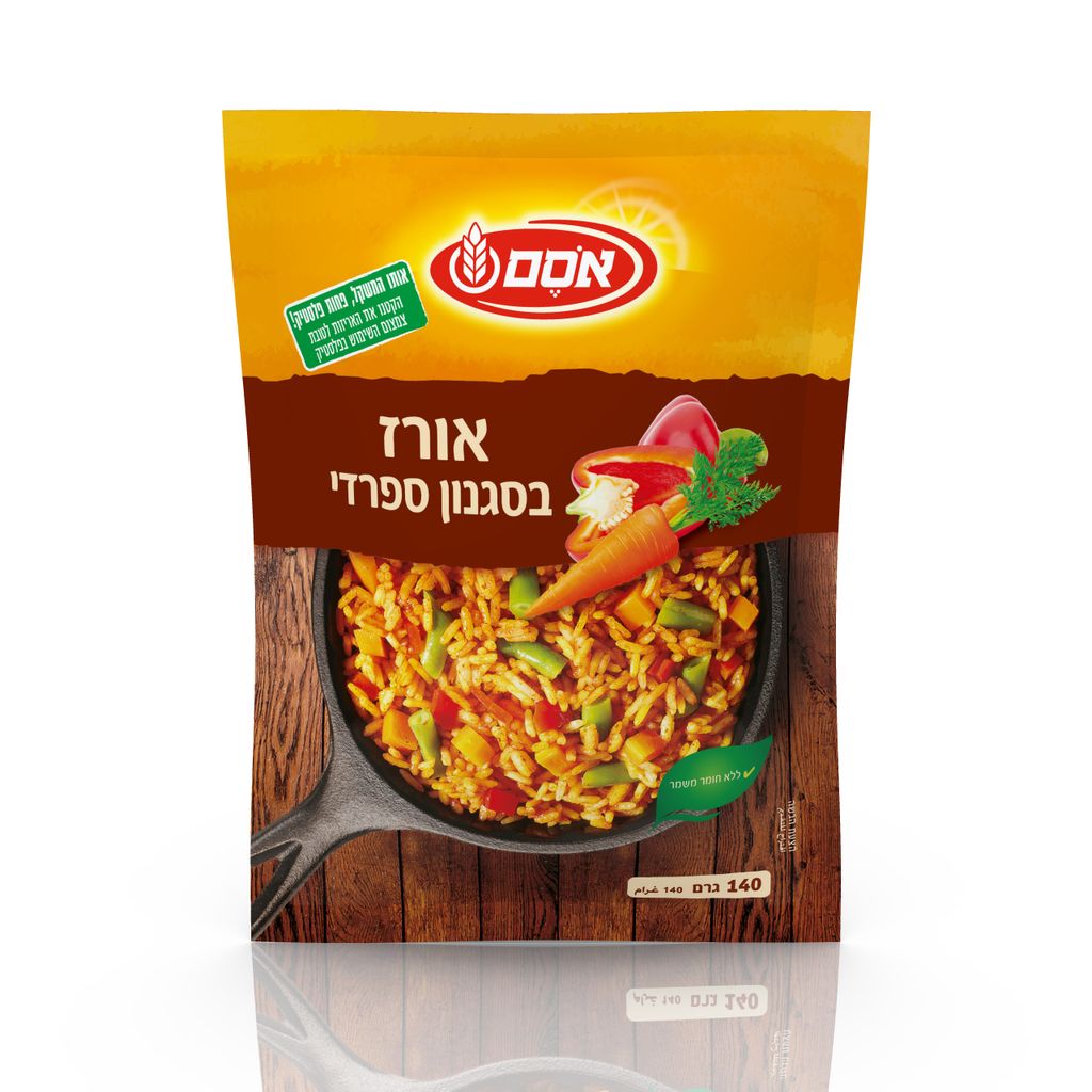 אסם אורז ספרדי 140 גרם