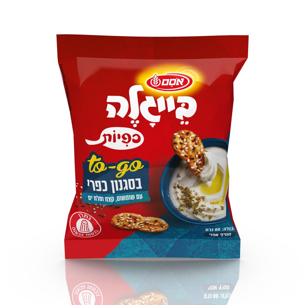 בייגלה כפיות כפרי טוגו 60גר