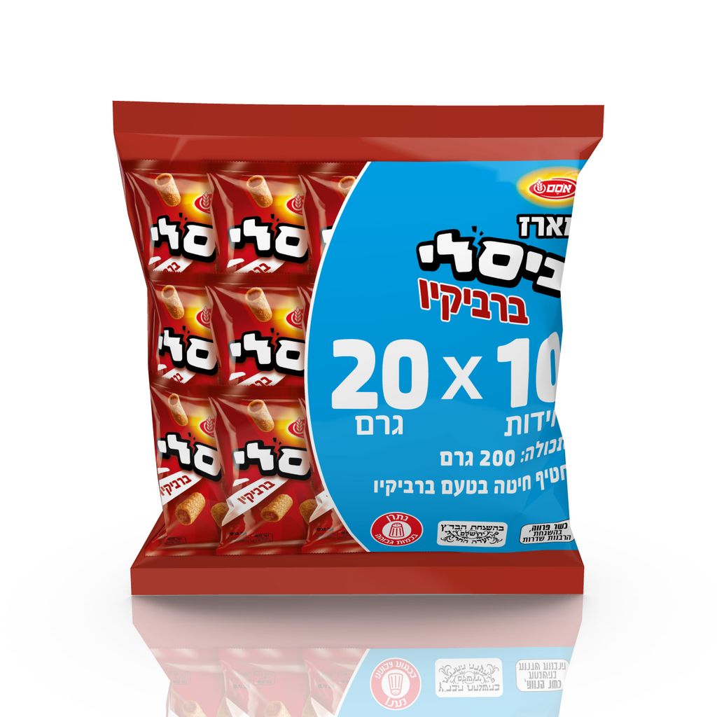 מארז ביסלי  ברביקיו 10*20גר
