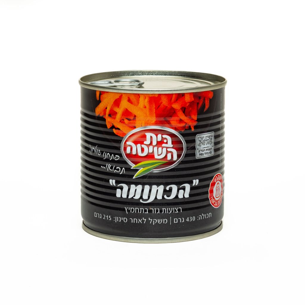 בית השיטה רצועות גזר בתחמיץ 12*215גרם