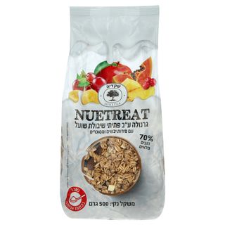 גרנולה עם פירות יבשים 500ג צנצנת
