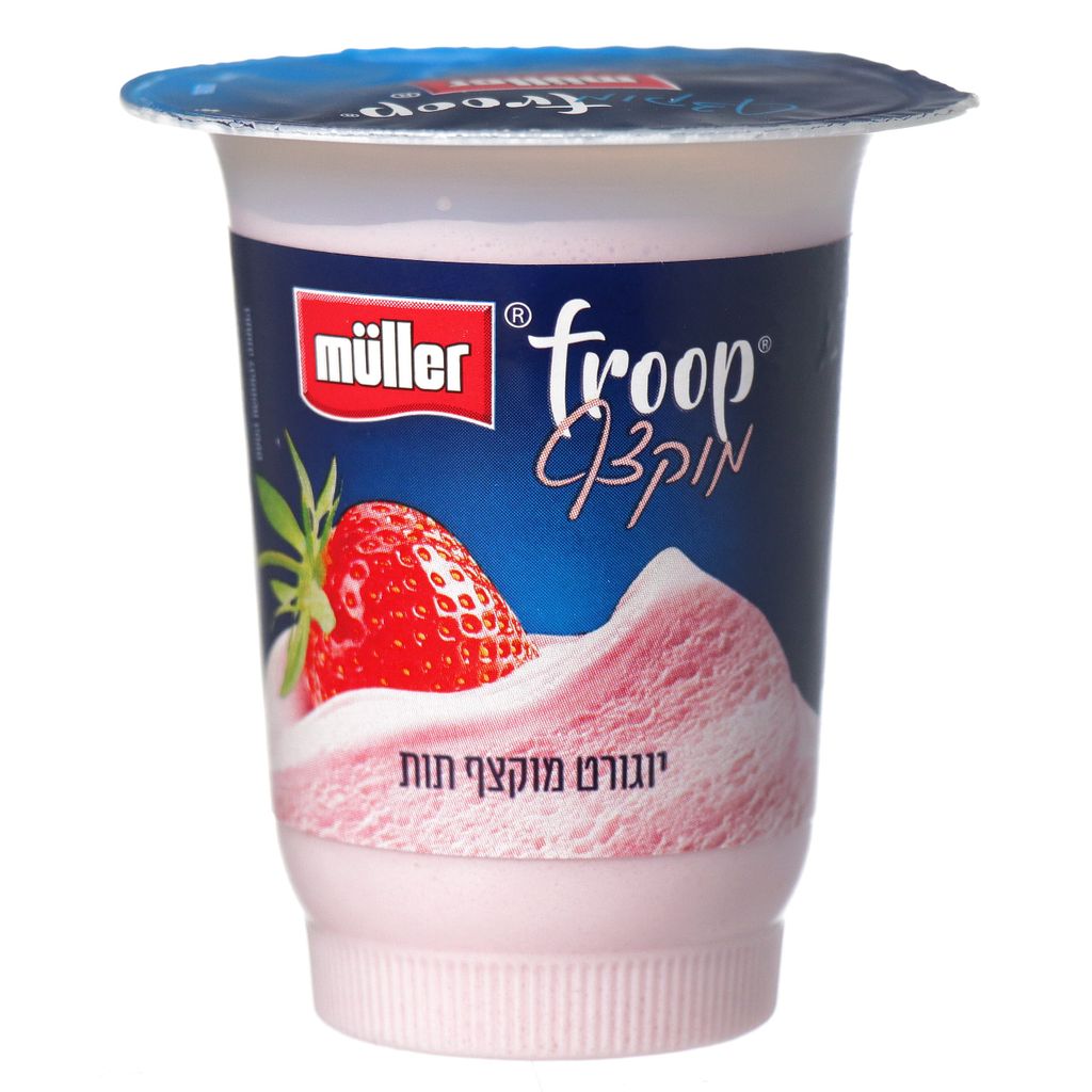 יוגורט מוקצף תות Muller