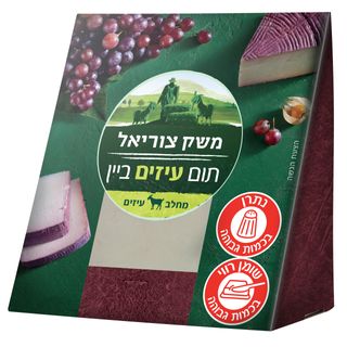 גבינת תום עיזים ביין 34% משק צוריאל