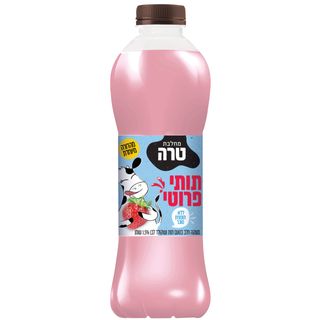 משקה חלב בטעם תותי פ