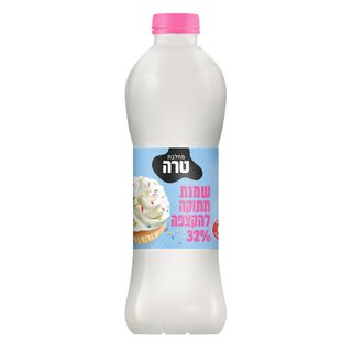 בקבוק שמנת מתוקה להקצפה 32% - 1 ליטר - טרה