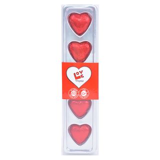 לבבות שוקולד 5 יחידו