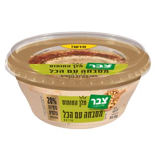 צבר מסבחה עם הכל 12*350גרם