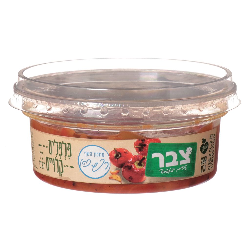 צבר סלט פלפלים קלויים6*200גרם
