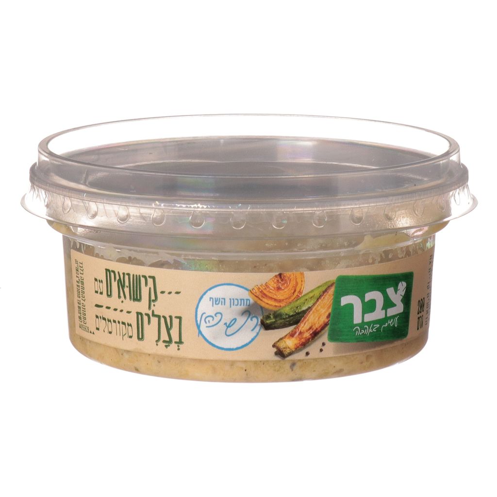 צבר סלט קישואים ובצלים 6*200גרם