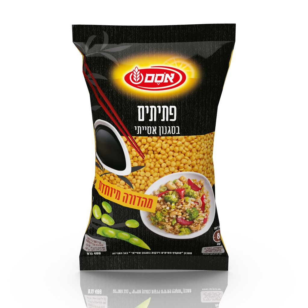 אסם פתיתים בסגנון אסייתי מהדורה 12*400ג