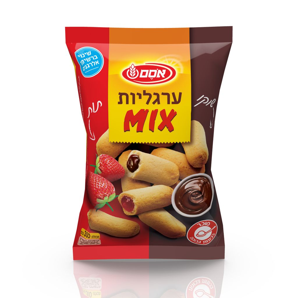 ערגליות מיקס תות ושו