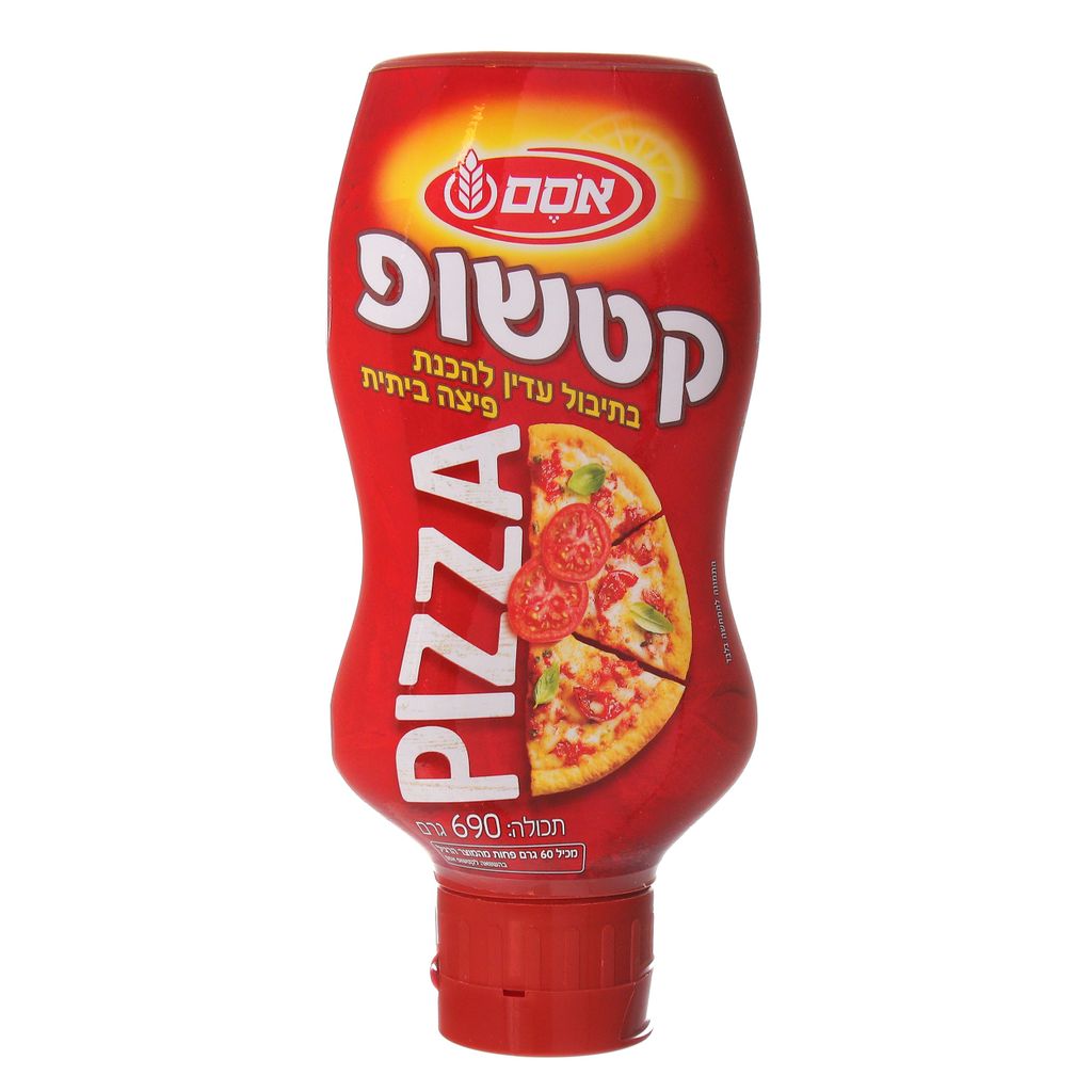 אסם קטשופ פיצה 9*690גרם