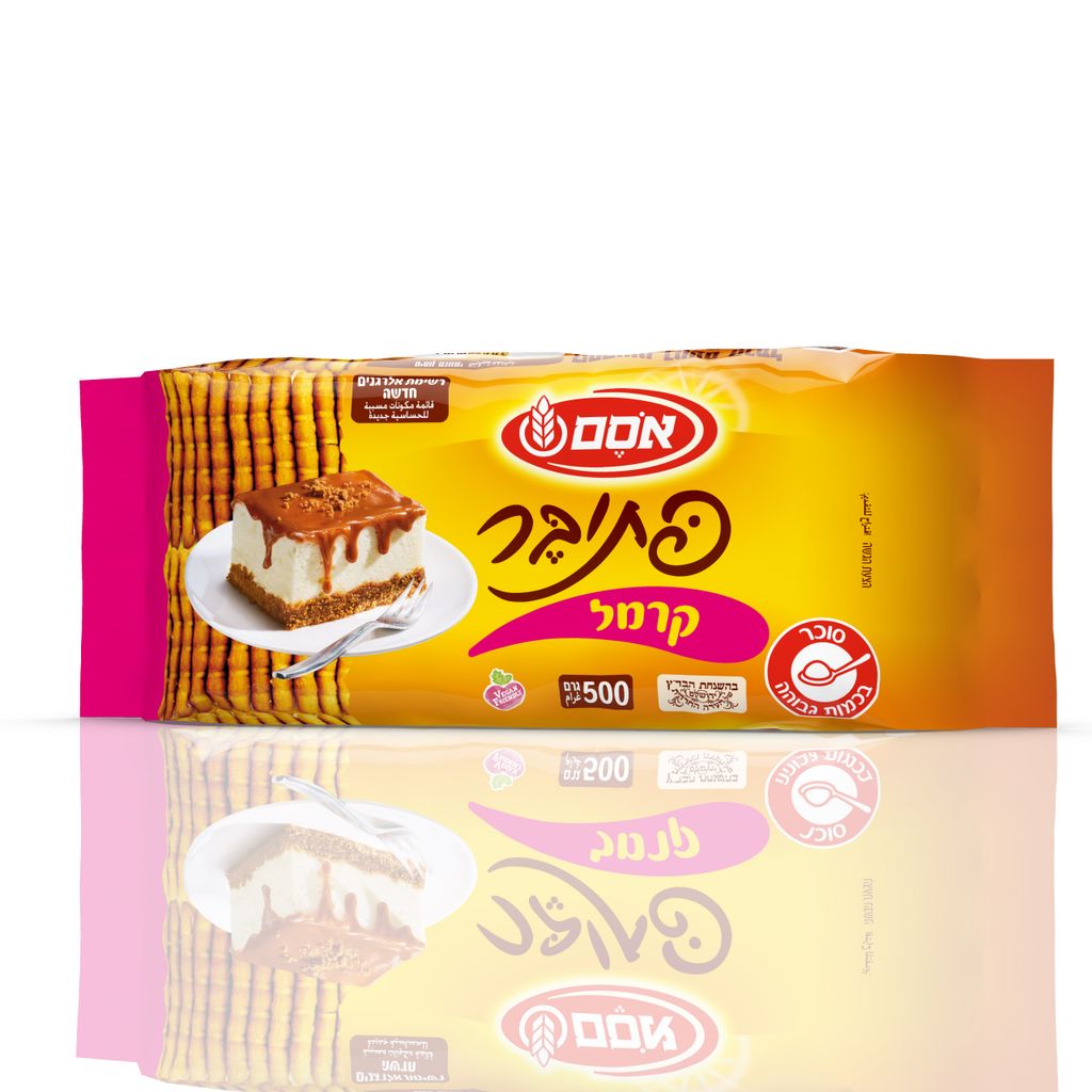 אסם פתי בר קרמל 12*500 גרם חדש