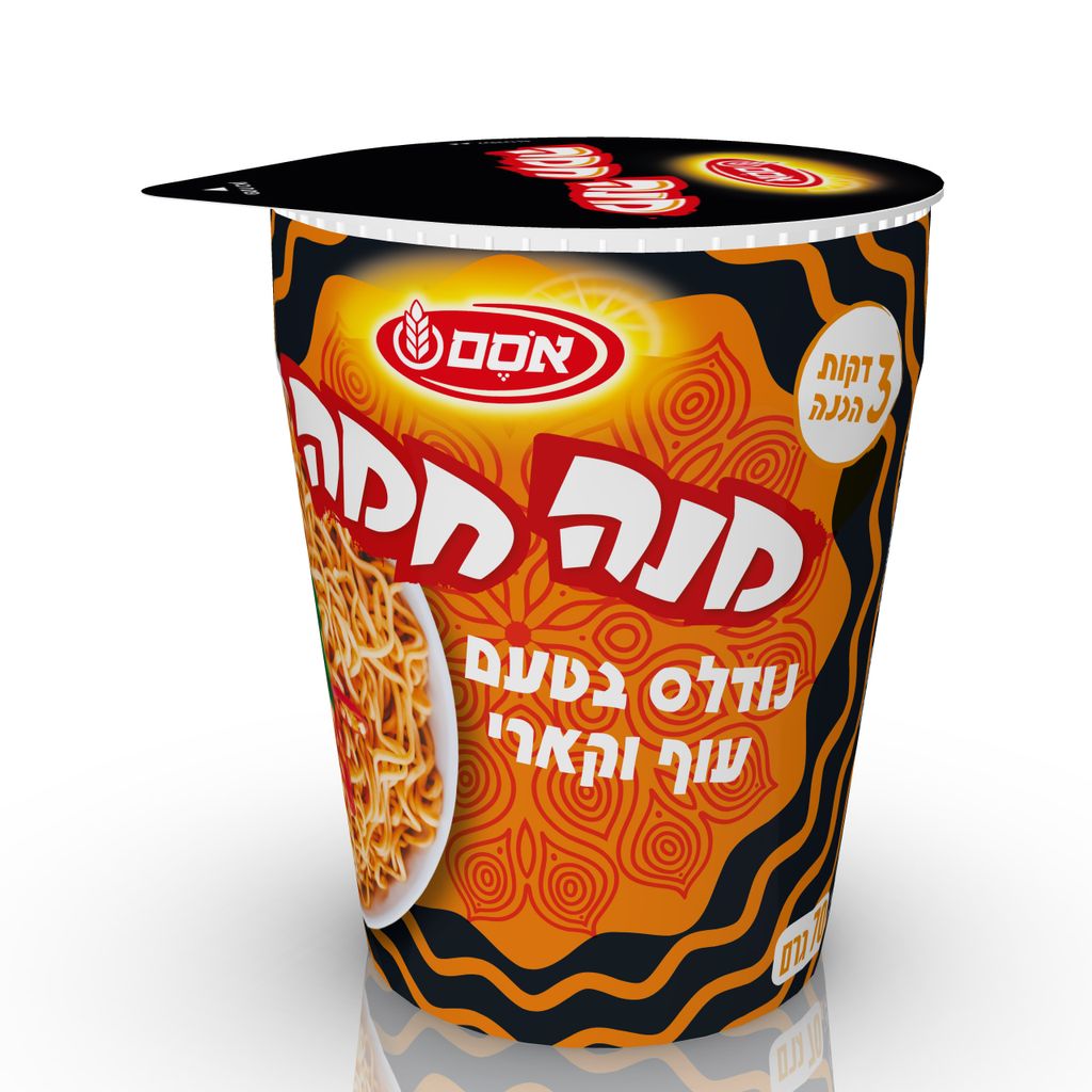 מנה חמה נודלס  עוף ק
