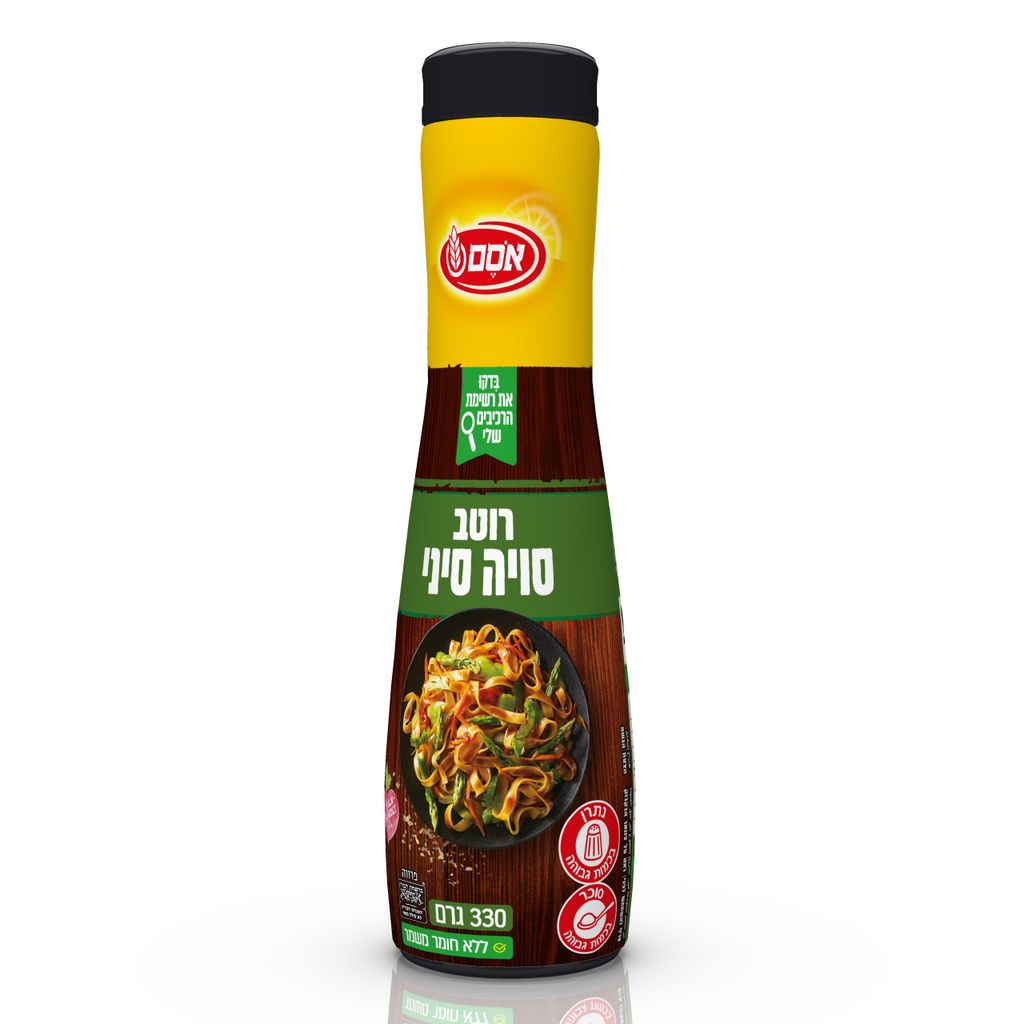 אסם רוטב סויה בסגנון סיני 290מל