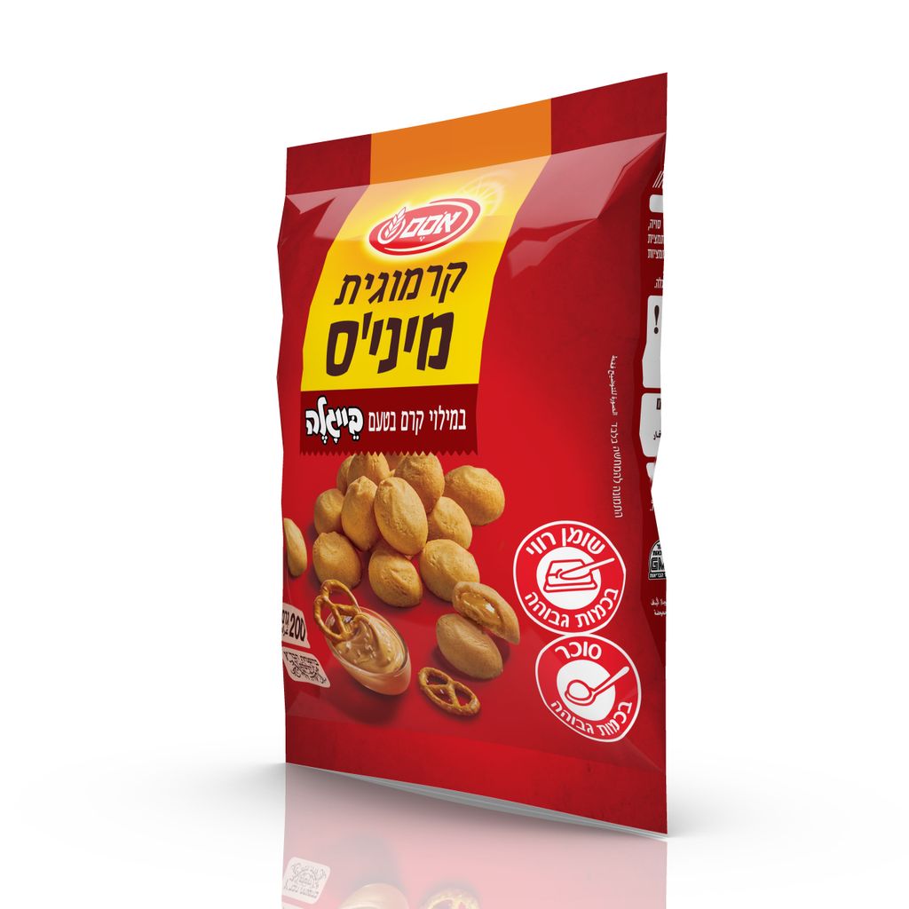 קרמוגית מיניס קרם בייגלה אסם 200 גרם
