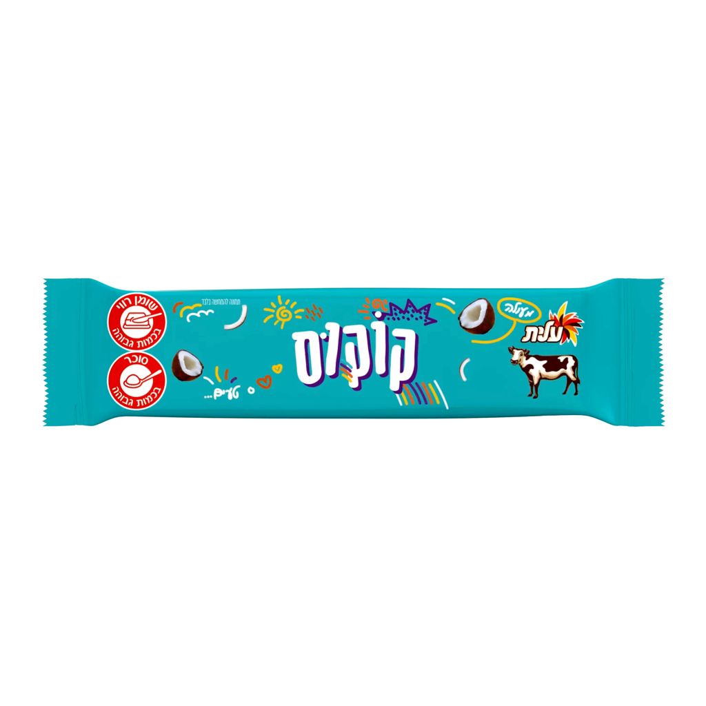 חטיף שוקולד פרה קוקוס