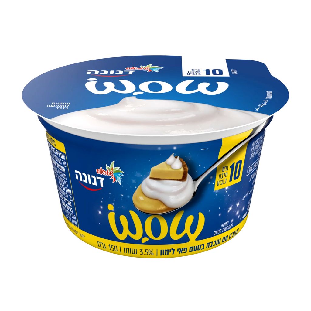 דנונה WOW בטעם פאי לימון 3.5% 150 גרם
